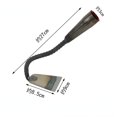 thumbnail image 1 of Steel Hardened Hollow Hoe Handheld Weeding Rake Planting Vegetable Farm Garden Tools Agriculture Tool Weeding Accessories 9cm, 1 of 6