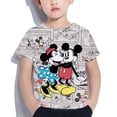 thumbnail image 1 of Nuevas camisetas con estampado de sombrero de Navidad de Mickey para mujer, camiseta de Navidad a la moda, ropa de calle para mujer, camiseta Kawaii Disney Gift130 Gao Jinjia LED, 1 of 2