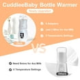 thumbnail image 4 of Portable Bottle Warmer for Travel, Cordless Baby Bottle Warmer, Rechargeable Bottle Warmer, Fast Heating, White, 4 of 6