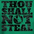 thumbnail image 3 of CafePress - Thou Shall Not Steal Baseball Catcher T Shirt - Men's Classic Graphic Cotton T-Shirt, 3 of 4