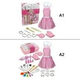 thumbnail image 3 of 11PCS Children Cooking and Baking Kit Cook Role Play Clothes Set Apron Chef Hat Utensils Cake Cutter Cupcake Moulds Gloves for Little Girls Present, 3 of 5