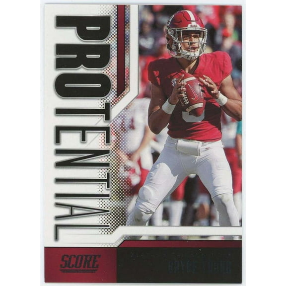 NFL 2023 Panini Score    Bryce Young #1 (Rookie Protential)