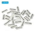 thumbnail image 3 of Word Charm, 30Pcs Mini Word Pendant Charm Bulk Engraved Vintage Metal Instrument Notes Designer Bracelets, BEAUTIFUL, 3 of 6