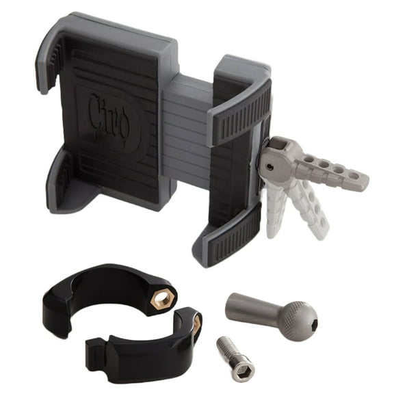 Ciro Handlebar Smartphone/GPS Black Holder w/1.25" Bar Mount (50315)