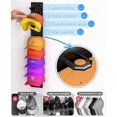 thumbnail image 3 of Livhil 2 Pack Hat Rack for Baseball Caps,  Hat Organizer Display Holder Hold Up to 18 Hats, Black, 3 of 7