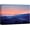 BS11-2104-87-YUK03, variant on IDEA4WALL Canvas Wall Art Orange, Blue Sunset Over Yellow Skyline, Foggy Mountain and Valley Landscape Wilderness Photography Realism Traditional Scenic for Living Room, Bedroom, Office - 24"x36"
