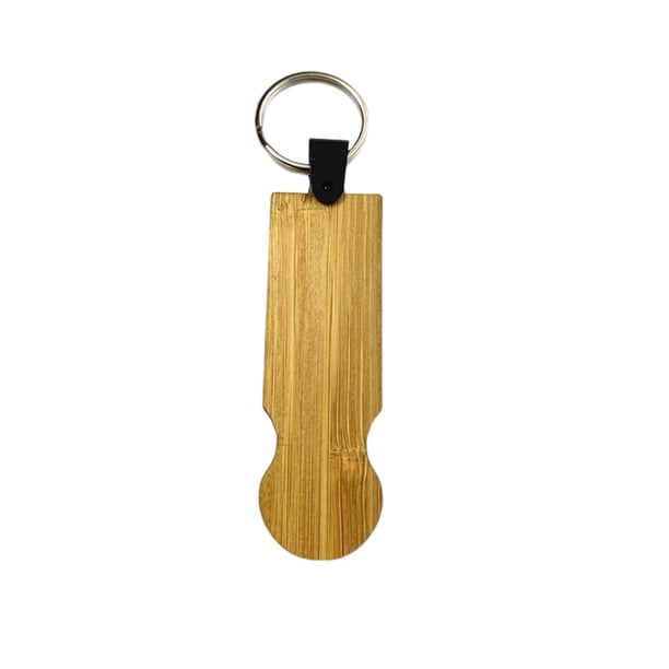 Bewildely Llavero Rectangular Redondeado Rectángulo DIY Llaves Anillo geométrica Personalización Ornamento Mujeres Hombres Exquisito Artesanía Elipse Bewildely HA074033-02