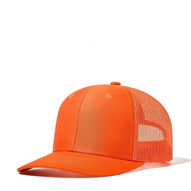 Gorro de primavera con microcurva, transpirable, con red para el sol, Richardson 112, gorro de conductor de camión, combinable, moderno para hombres y mujeres