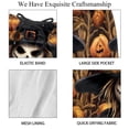 thumbnail image 4 of luoweisi Men's Beach Shorts Quick Dry Swim Trunks with Mesh Lining Halloween Scarecrow XL, 4 of 5