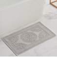 thumbnail image 6 of Taupe Grey, Medallion, 2-Piece Bath Rug Set, Jean Pierre, 6 of 9