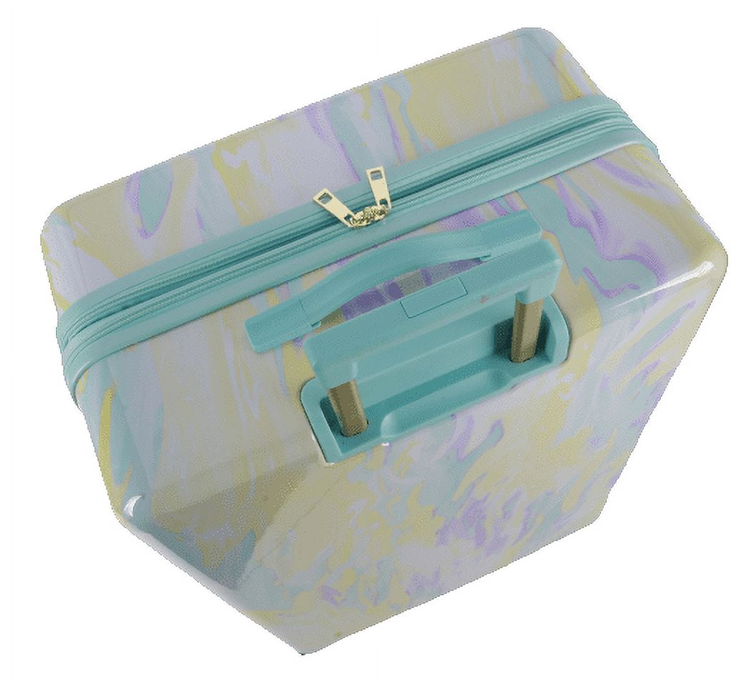 ABS Plastic 28-inch Hard Side Checked Luggage in Tie Dye Print, Walmart Exclusive, All Ages