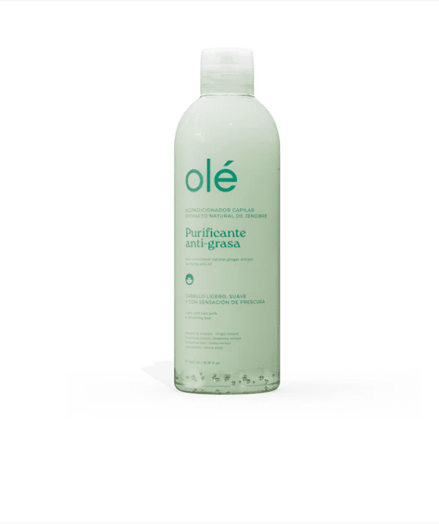 OLÉ Ginger Shampoo & Conditioner Set – Hair Care Duo with Ginger & Celery Extract for Oily Hair, Fresh Scalp, Shine & Lightweight Hydration