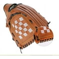 thumbnail image 2 of Baseball and Softball Pitcher Gloves for Kids Adult Left Hand Brown, Litchi Grain Thickened, 2 of 6