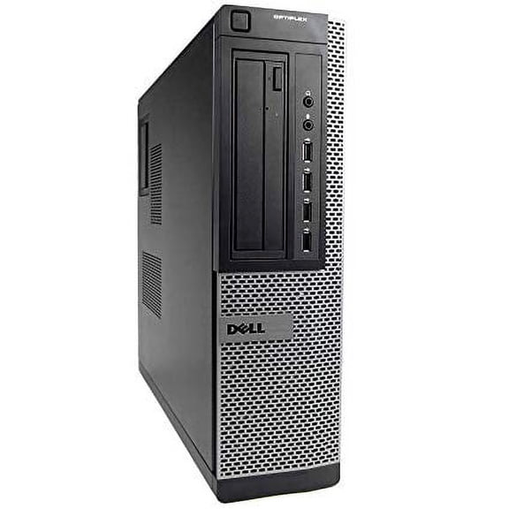 Used Dell OptiPlex 7010 Desktop PC with Intel Core i7-3770 Processor, 16 GB of RAM, 2 TB HDD, DVD, Wi-Fi, Windows 10 Professional 64-Bit.