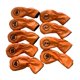 thumbnail image 4 of 9 fundas para cabezas de hierro de golf modernas y cómodas para profesionales. Naranja, 4 of 9