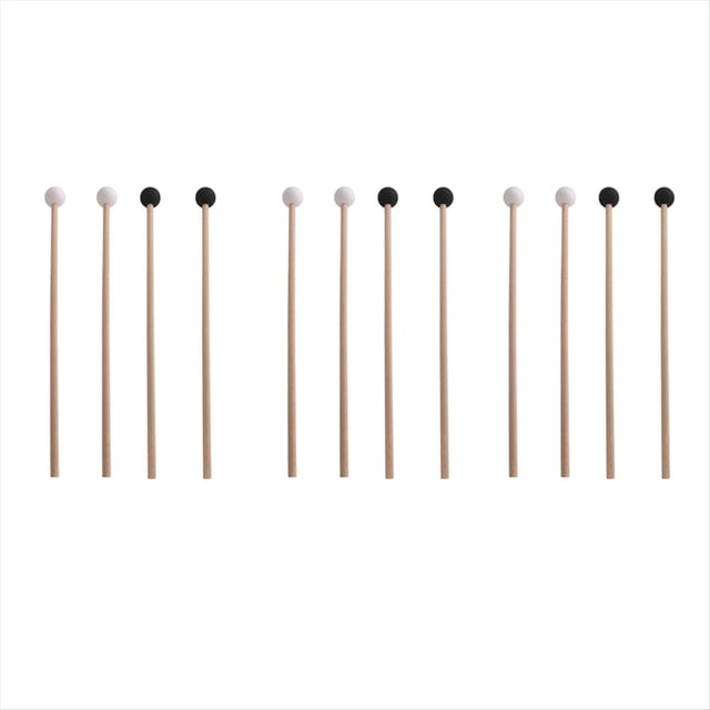 6 Pares de de Goma, Piezas de Instrumentos de PercusióN, Mazos de XilóFono/Marimba, Martillo -3, Cabezal de Goma