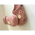 thumbnail image 4 of Women Eva Clogs in Pink with Flower Charm US Size 05, 4 of 4