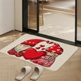 thumbnail image 6 of Taotanxi Valentines Day Door Mat Valentines Welcome Mats Outdoor For Front Door Valentine Gnomes Love Hearts Gifts Non Slip Doormat Indoor Entryway Floor Rug For Outsi, 6 of 8