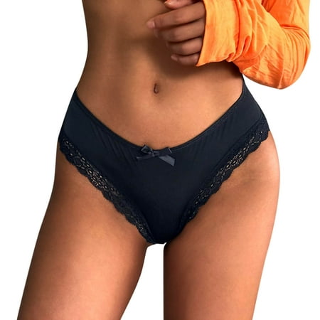 Womens Underwear Sexy Lace Panties Stretch Soft Ladies Hipster Briefs  Underwear Lady Underwear Mesh Panties Postpartum