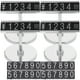 thumbnail image 1 of 4 soportes para etiquetas de precio para tiendas minoristas, supermercados, etc., 1 of 6