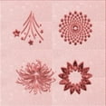 thumbnail image 1 of Ahgly Company Machine Washable Indoor Square Transitional Light Rose Pink Area Rugs, 4' Square, 1 of 7