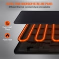 thumbnail image 5 of VEVOR 16.5x11 16.5x23.6 18.9x10.2 Inch Electric Tray 35-100 Temp Control Dinner Catering Parties Black 16.5x23.6in - Orange LOGO, 5 of 5