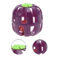 thumbnail image 3 of Juguetes para gatos en forma de calabaza portátil 1 Pc de Bargains Únicos para exteriores de plástico morado, 3 of 3