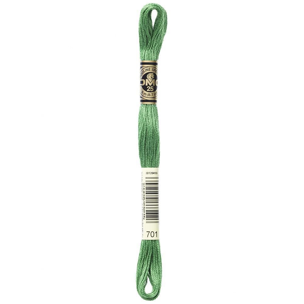 DMC Green Cotton 6 Strand Floss 8m
