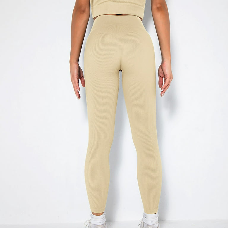 adviicd Petite Yoga Pants For Women Yoga Clothes Women's Seamless High  Waist Workout pants Lifting Belly Control Gym Yoga Biking long Pants  Leggings D L 