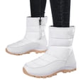 thumbnail image 3 of WEAIXIMIUNG Bottes de Neige d'Hiver pour Femmes Bottes de Neige Chaudes pour Femmes Bottines Chaudes Bottines Chaussures Bottes Chaudes Bottes d'Hiver, 3 of 8