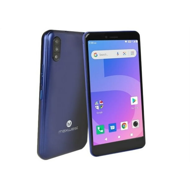 Maxwest Nitro 5P 8GB 5" 4G GSM Unlocked, Blue