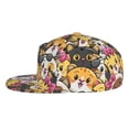 thumbnail image 3 of Sigee Cute Cat Cartoon Print Men Women Fashion Baseball Cap,Unisex-Adults,Classic Adjustable Plain Hat, 3 of 9