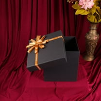 GOOHOCHY Gift Box Elegant Packing Box 14.5*14.5*15.5cm Brown
