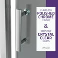 thumbnail image 5 of ANZZI Halberd 48 in. x 72 in. Framed Shower Door with TSUNAMI GUARD in Polished Chrome, 5 of 12