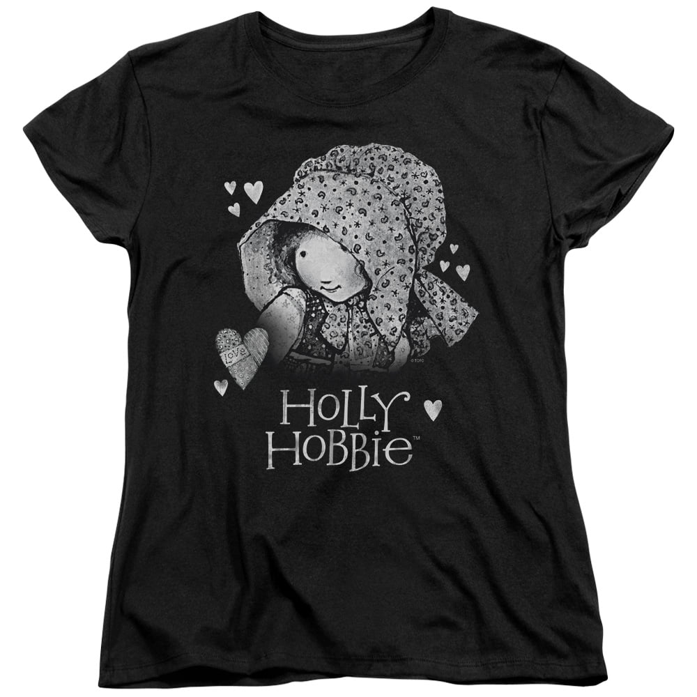 HOLLY HOBBIE/HOLLY-S/S WOMEN'S TEE-BLACK-XL - Walmart.com