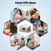 CINCOM Cordless Hand Massager with Heat & 7 Massage Balls, Gift for Hand Massage for Pain Relief and Finger Numbness Relief