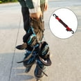 thumbnail image 3 of Portador de zapatos de skate DYNWAVEMX con ganchos en los extremos negro, 3 of 8