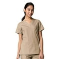 thumbnail image 1 of Red Panda Women's Scrub Top, V-Neck, Two Pocket, Solid, 1 of 1