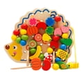 thumbnail image 1 of Juegos Educativos Fruto de de Abalorios Erizo Cadena Bebés CUTICAT Juguetes de madera, 1 of 8