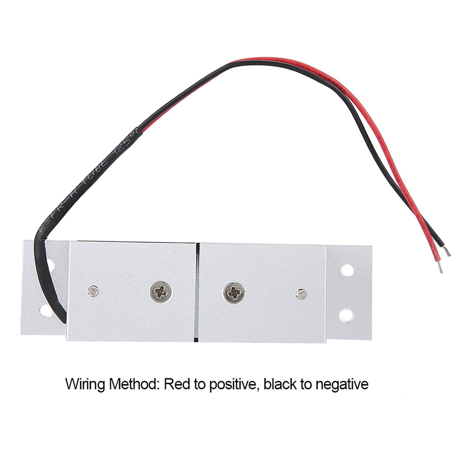 YAHHU DC12V 60KG 132 Lbs Mini Magnetic Electromagnetic Door Cabinet Drawers Lock For Enhanced Home Security Easy Installation Durable Alloy Steel Construction 5.51 Inches / 14 cm