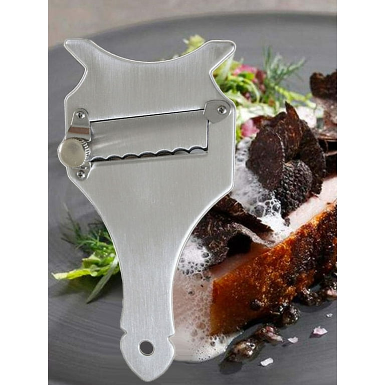 Multi functional Kitchen Truffle Slicer Stainless Steel Chocolate Shaver  Cutter