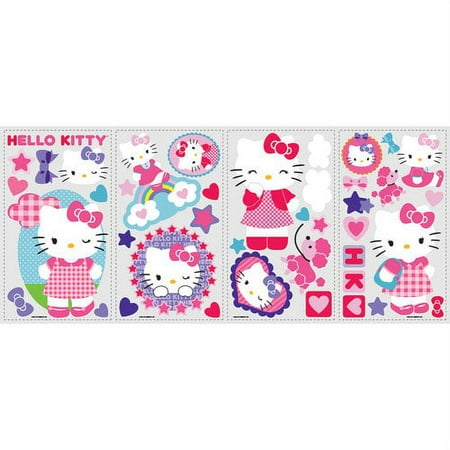 Hello Kitty Back-to-School Peel and Stick Wall Decals