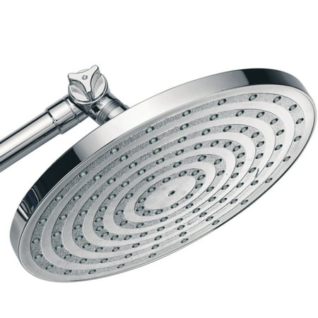 Must Have Powerspa 8 Rainfall Showerhead With 12 Adjustable Extension Arm Chrome From Accuweather Powerspa 8 Rainfall Showerhead, Rainfall Shower Head With Adjustable Arm