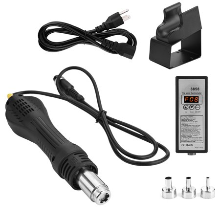 Simlug 8858 Intelligent LED Digital Hot Air Heat Rework Station With 3 ...