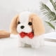 thumbnail image 1 of Electronic Plush Toys Puppy-Walking, Barking, Tail Wagging, Stretching Companion Animal for Kids Toddlers（Bow tie Saint Bernard [beige]）, 1 of 5