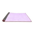 thumbnail image 2 of Ahgly Company Indoor Square Solid Purple Modern Area Rugs, 6' Square, 2 of 4