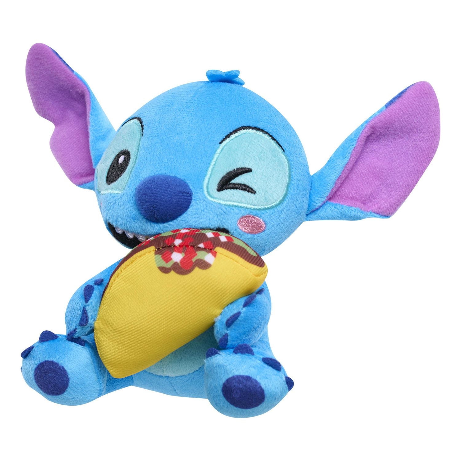 Petit Animal en Peluche Disney Stitch 18 cm (7 pouces), Stitch avec Taco