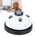 thumbnail image 4 of Pet Training Bells, Dog  Equipment Pet Bell Dog Buttons For Communication Talking Buttons For Dogs  For Home Pet Shop For Dog Cat Black Base And White Cover, 4 of 8