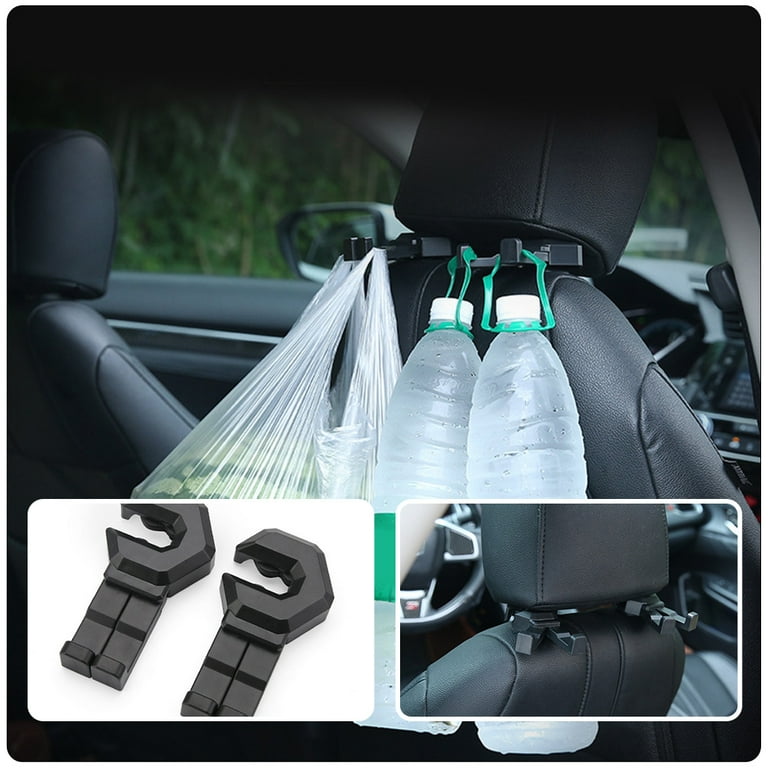 Car Hook Clothes Hanger Hooks Back Seats Headrest Hangers Purse Wall Backseat Shopping Walmart