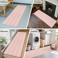 thumbnail image 5 of 2'x6' Rug Runners for Hallways Kitchen, Pink Boho Non Slip Entryway Beside Floor Carpet Runner, Vintage Ethnic Tribe Abstract Art Washable Laundry Room Bedroom Throw Rugs Mat for Family Pet, 5 of 8